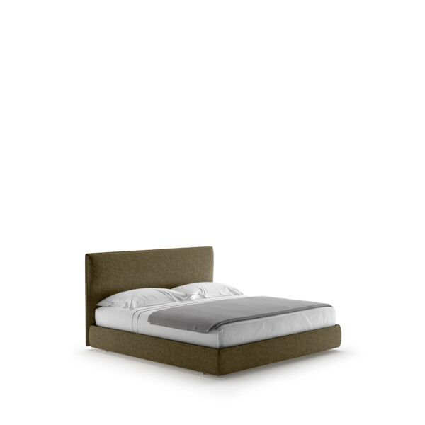 Modern Minimalist Solid Wood Double Bed